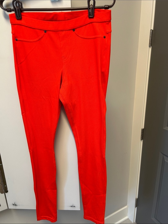 HUE Pants - Women’s Deep OrangeStretch Leggings